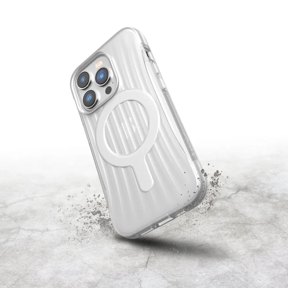 Raptic X-Doria Clutch Case iPhone 14 Pro MagSafe back cover transparent