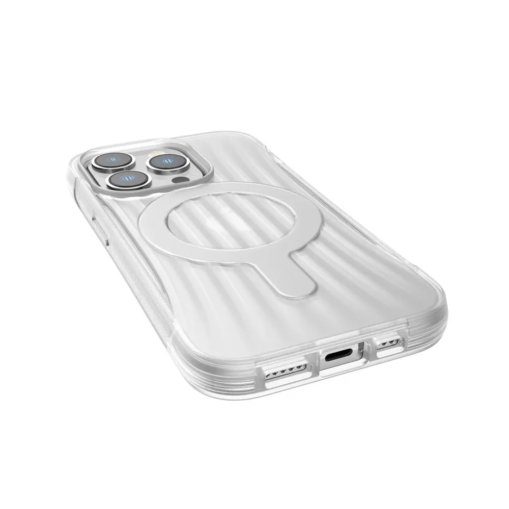 Raptic X-Doria Clutch Case iPhone 14 Pro MagSafe back cover transparent