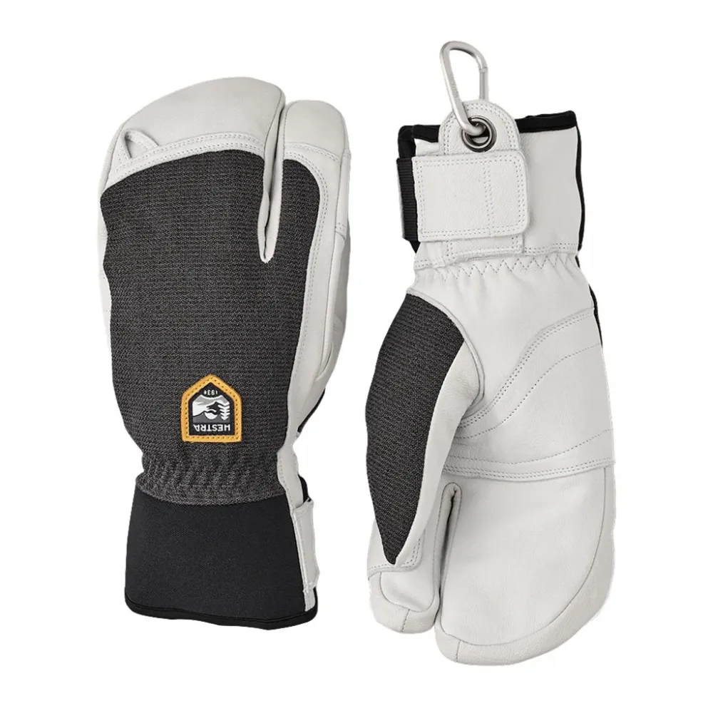 Army Topgrain læder Patrol 3 Finger - Handsker 8
