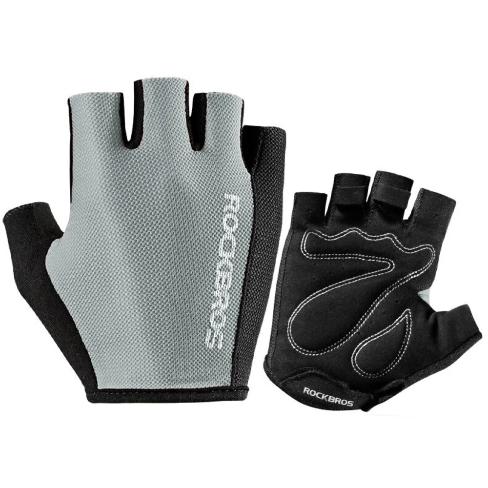 Rockbros S099GR cycling gloves, size XL - tin