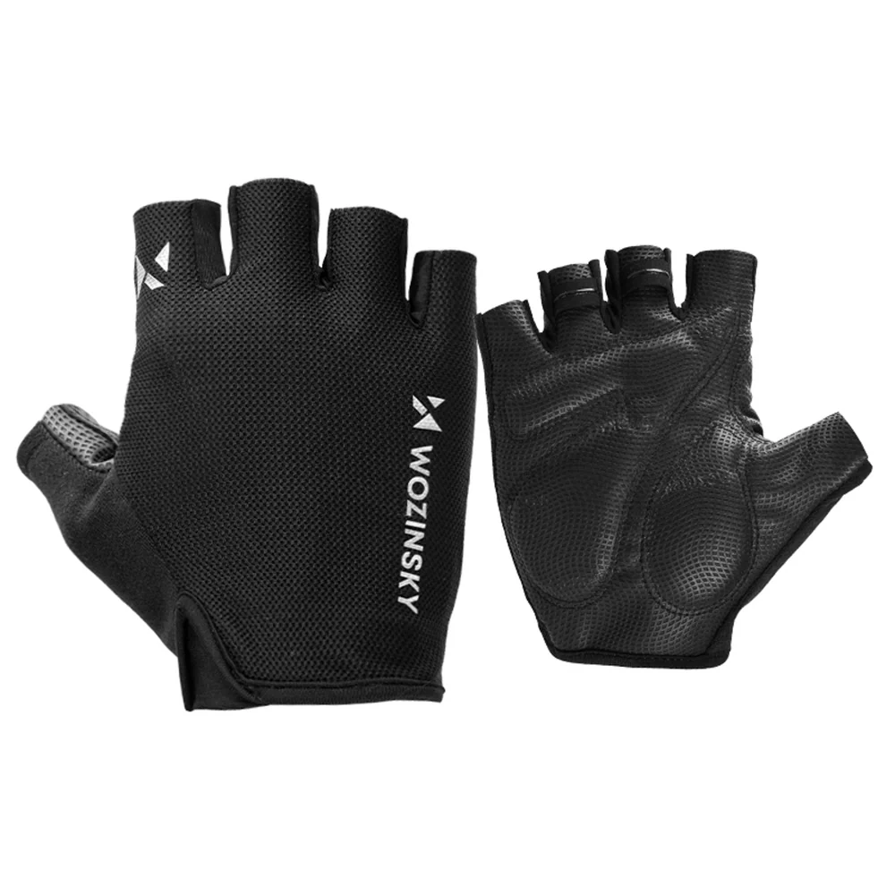 Wozinsky WRR-01L cykelhandsker størrelse L - onyx