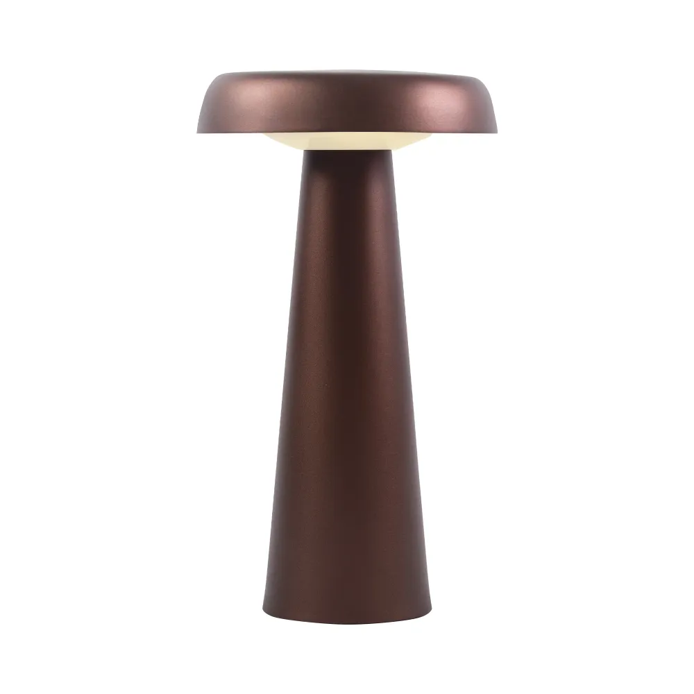 Arcello bruneret messing LED bordlampe | E26 Base