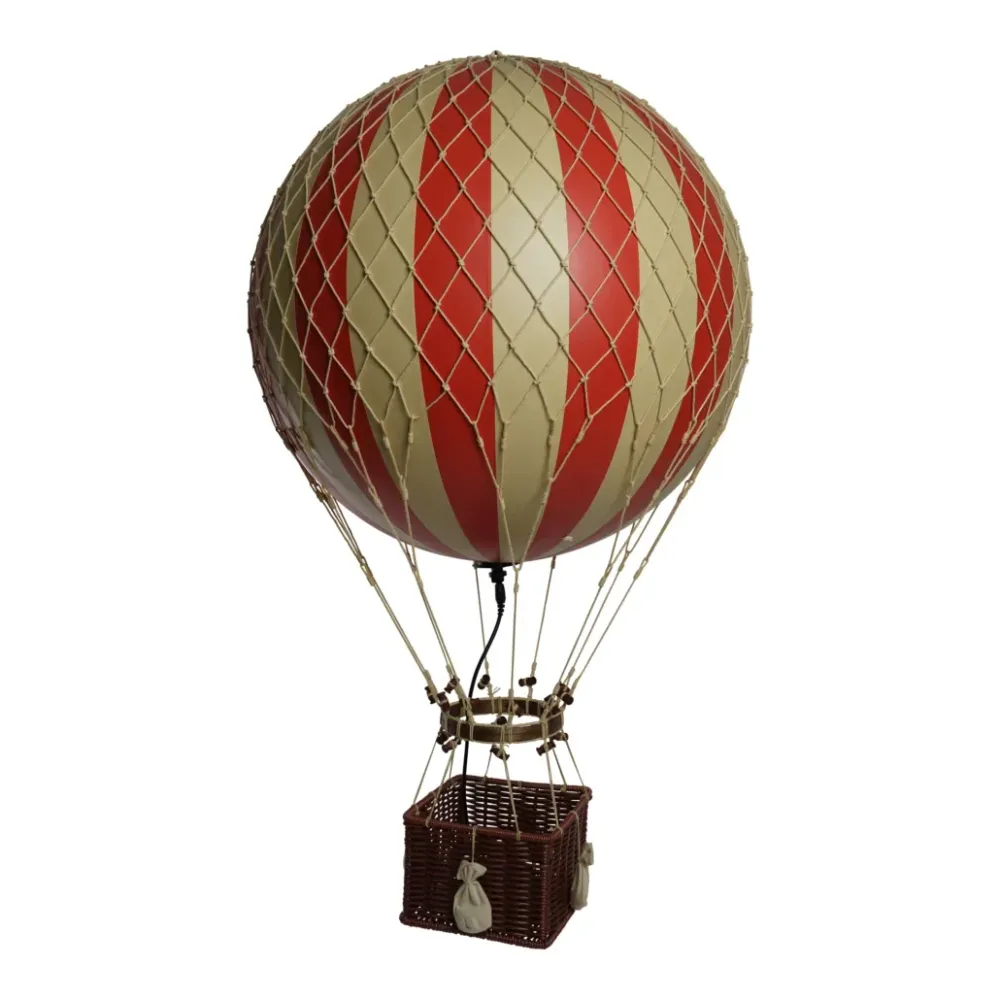 Authentic Models luftballon 42cm, ruby - LED lys