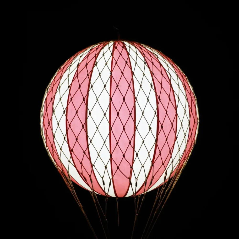 Authentic Models luftballon 42cm, ruby - LED lys