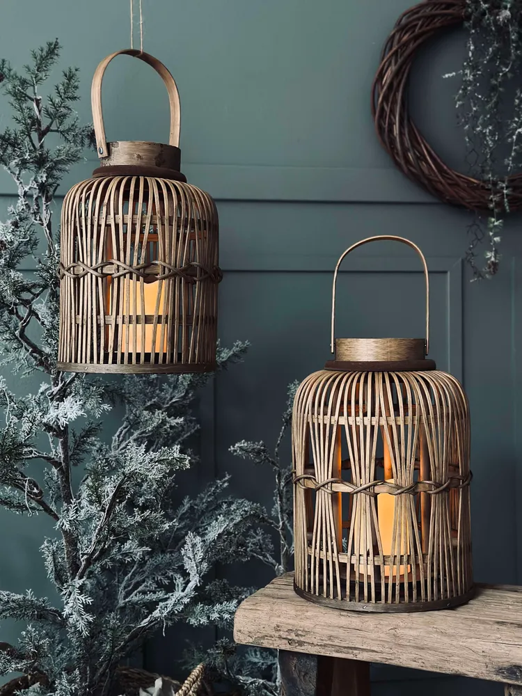 Lanterne med led vivid - Large