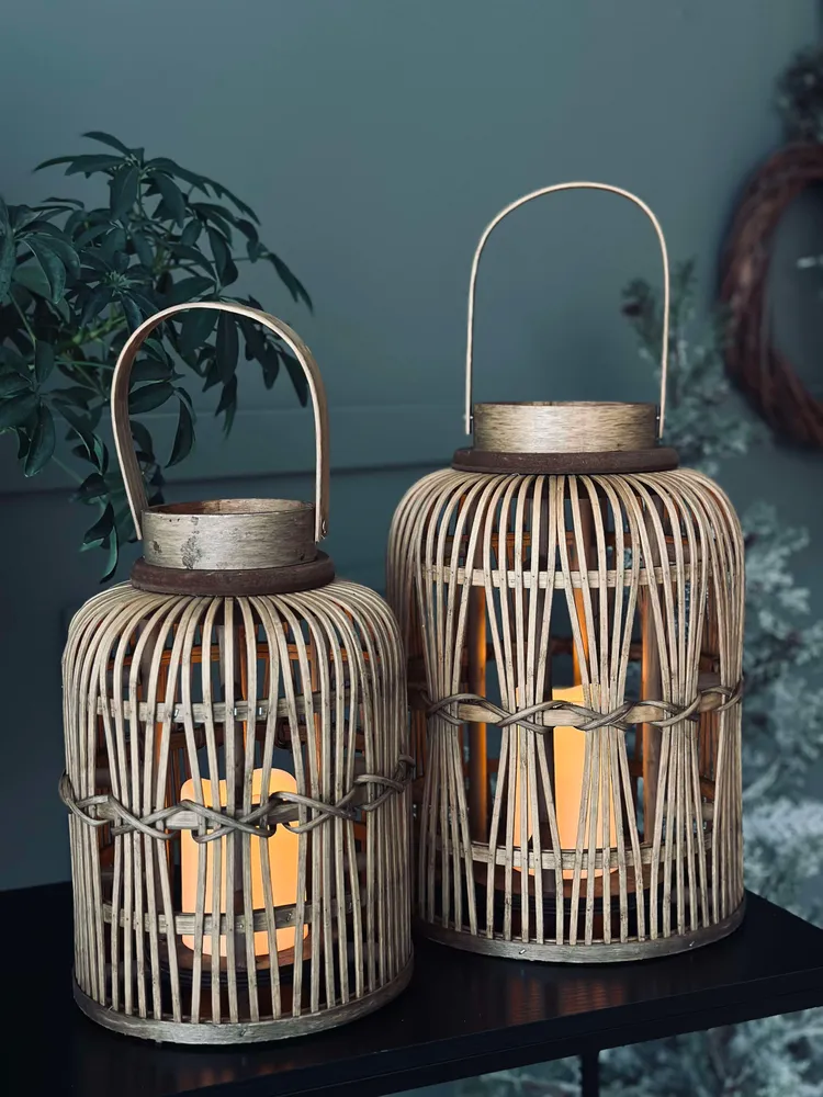 Lanterne med led vivid - Large