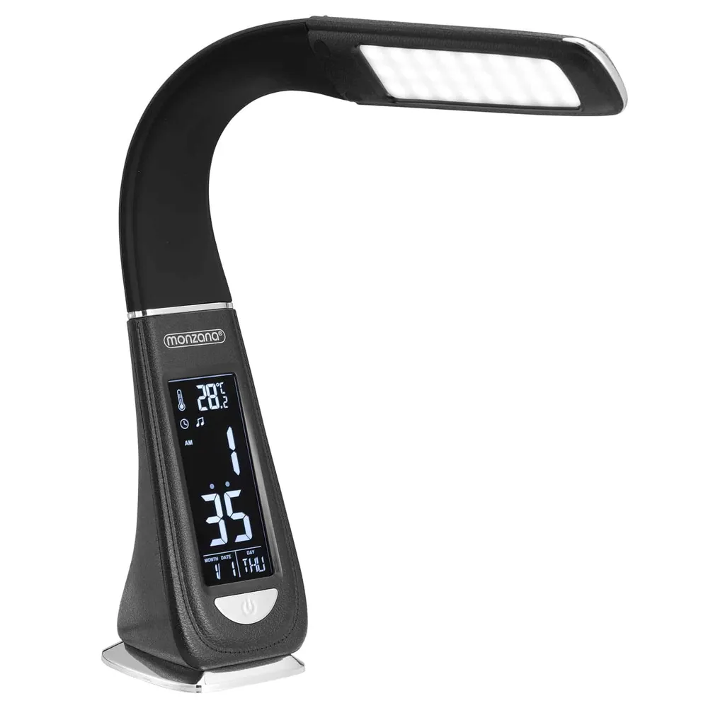 LED skrivebordslampe Lilly onyx