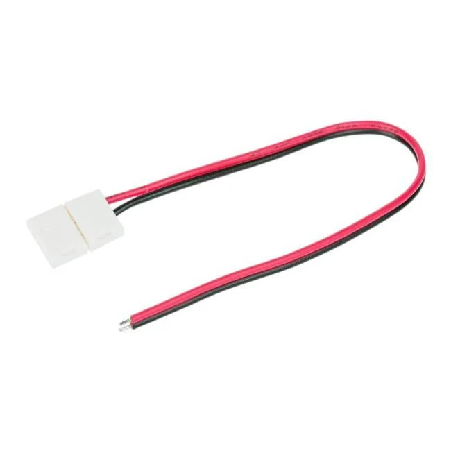Polux 8 mm enkelt-sidet LED-strip forbindelse med kabel