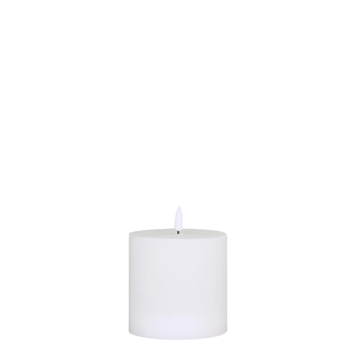 Bloklys LED 10x10cm ivory