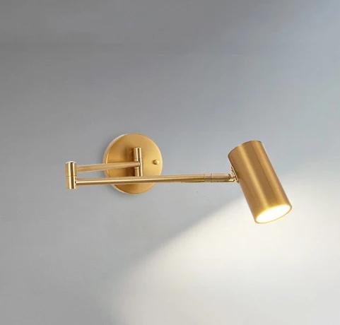 Flexi - teleskopisk væglampe Recessed Lighting Sort