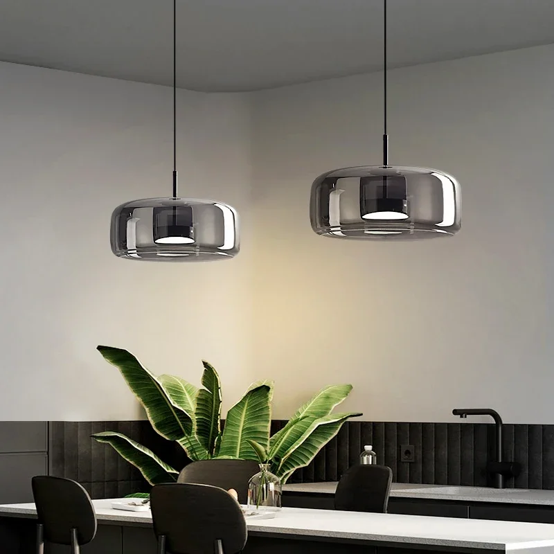 Globe Elegantorb - pendellampe i glas Sort