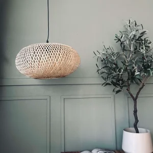 Lampe bambus - dia 38 | Dimmable | E26 Base