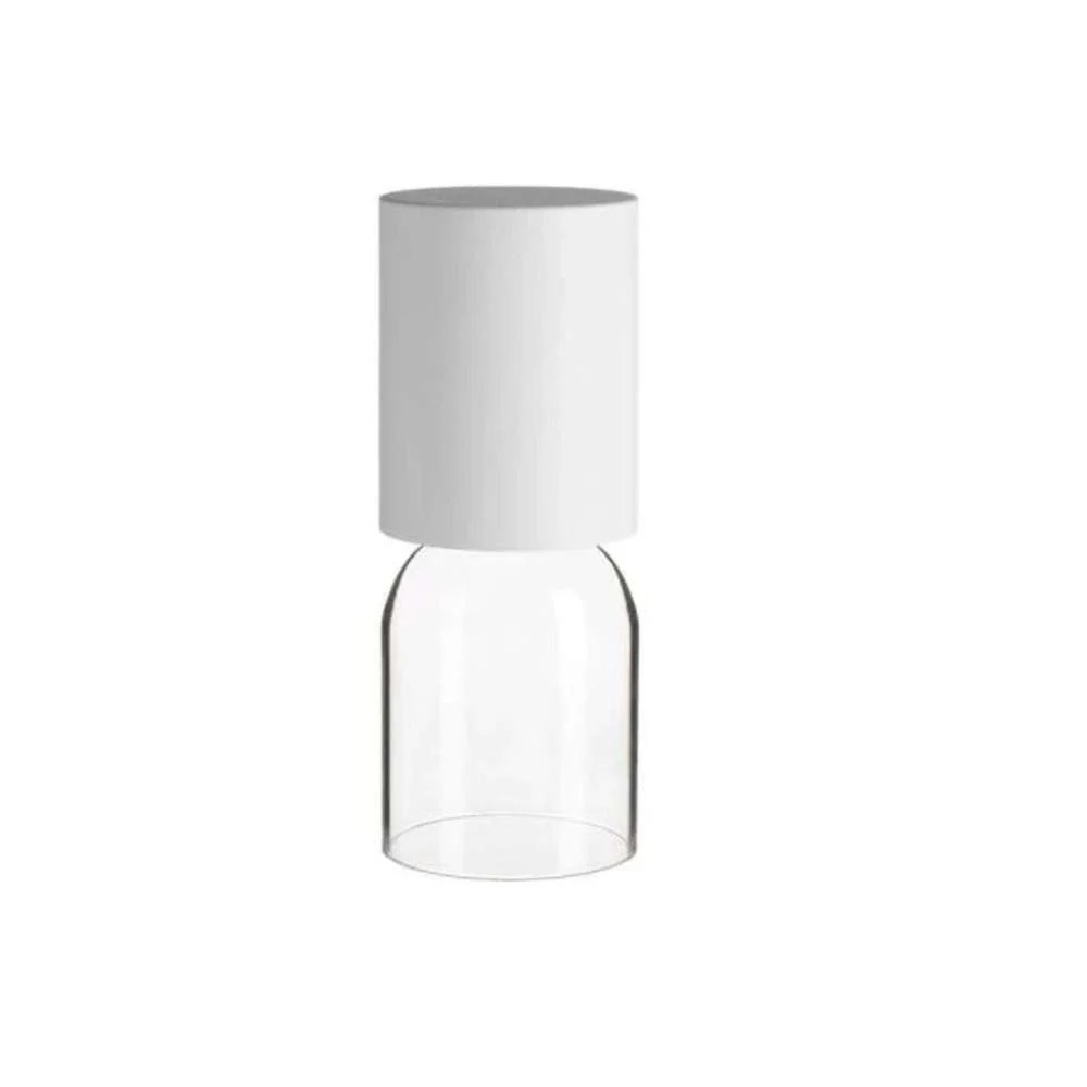 Nui pocket led rechargable bordlampe white - luceplan Bordlampe