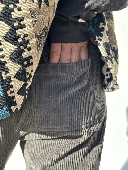 Honolulu Corduroy Pants GREY