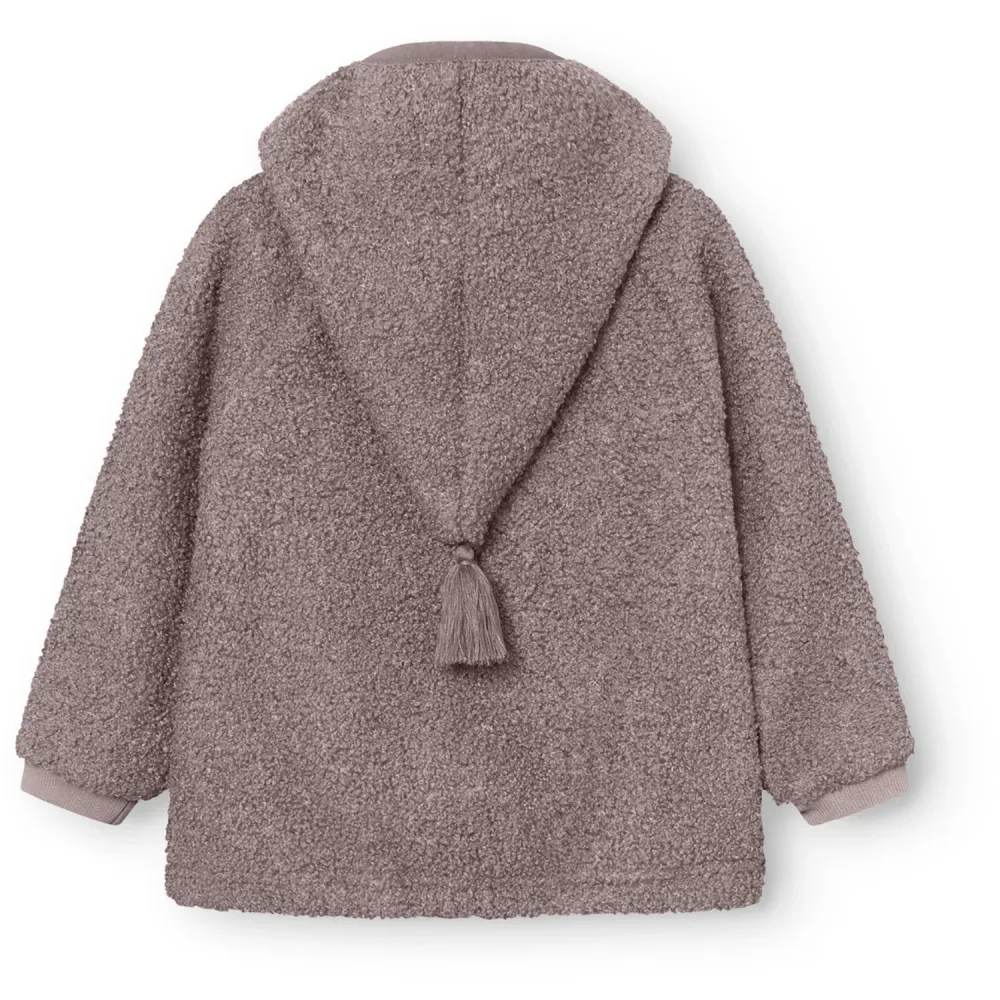 Pocket ture Zinc Purple Matliff Teddyfleece Jakke. GRS