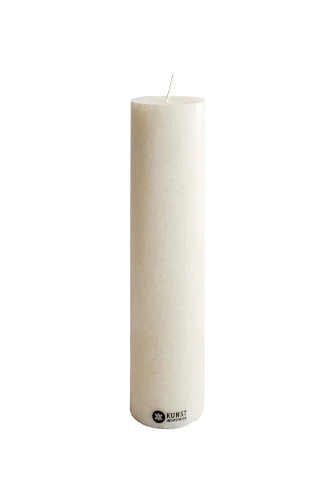 Olivenvoks Bloklys Rummelig - White