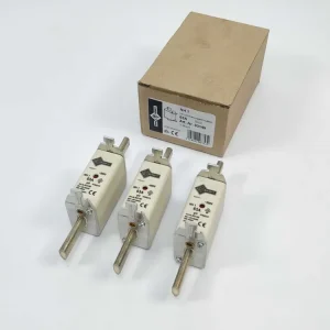 Ebamat 4184212 Fuse 63A 500V gG NH1 3 Pcs.