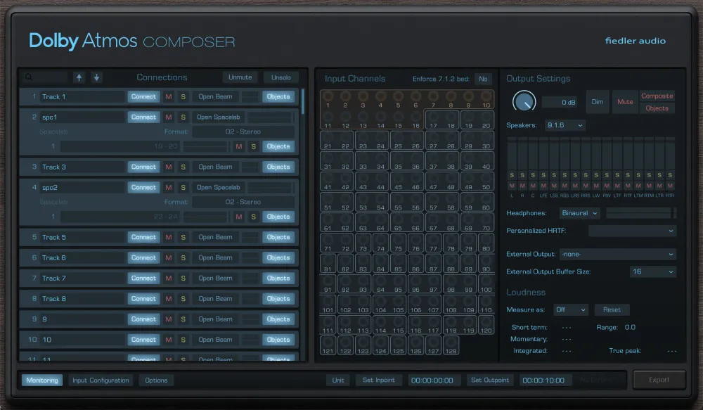 Dolby Atmos Composer & Mastering Console