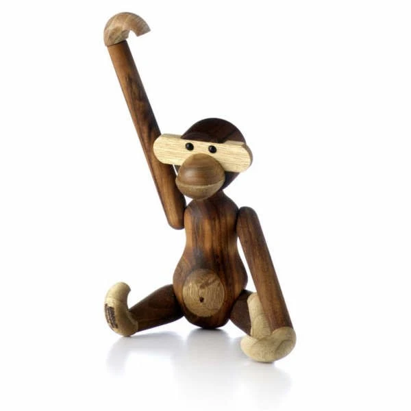 Kay Bojesen abe lille H:20 cm i teakwood