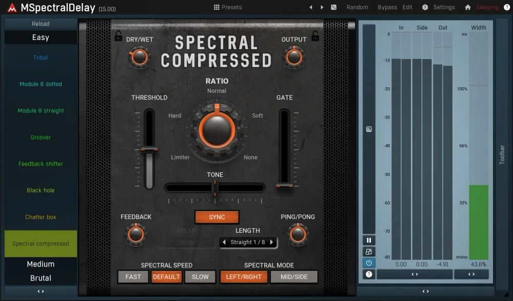 Magnetisk MSpectralDelay