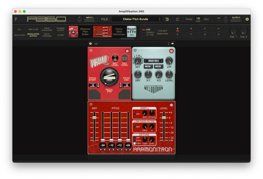 Multifunktionel Kuassa Efektor Pitch Bundle