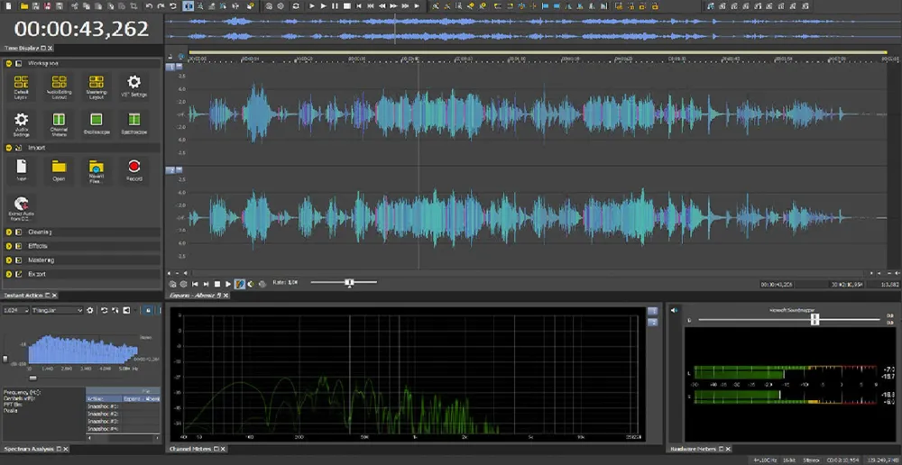 SOUND FORGE Pro 18 Quick-Release