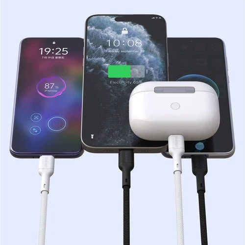 Dudao L9C USB-C-kabel 65 W - 2 m - Sort