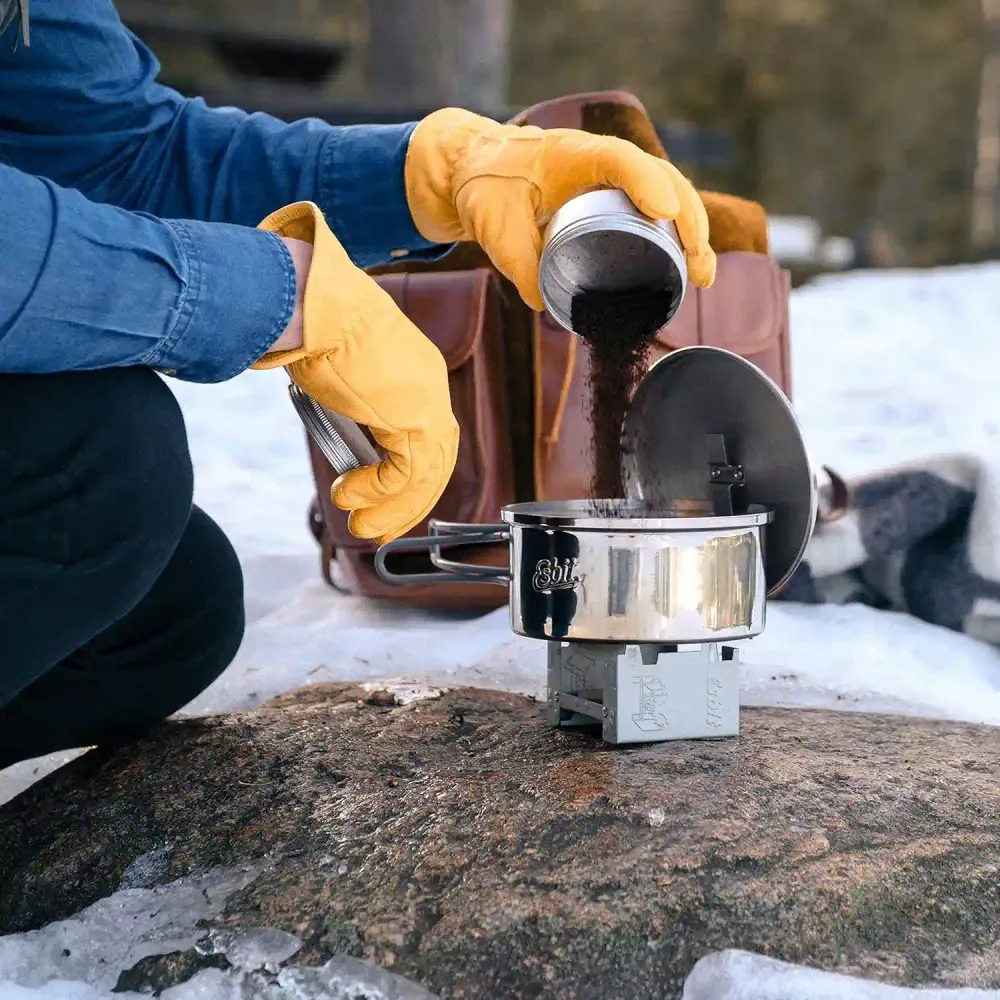 Esbit Stål gryde 1,1 liter