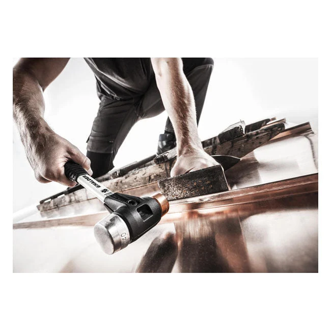 Halder Simplex-hammer med blød overflade i kobber