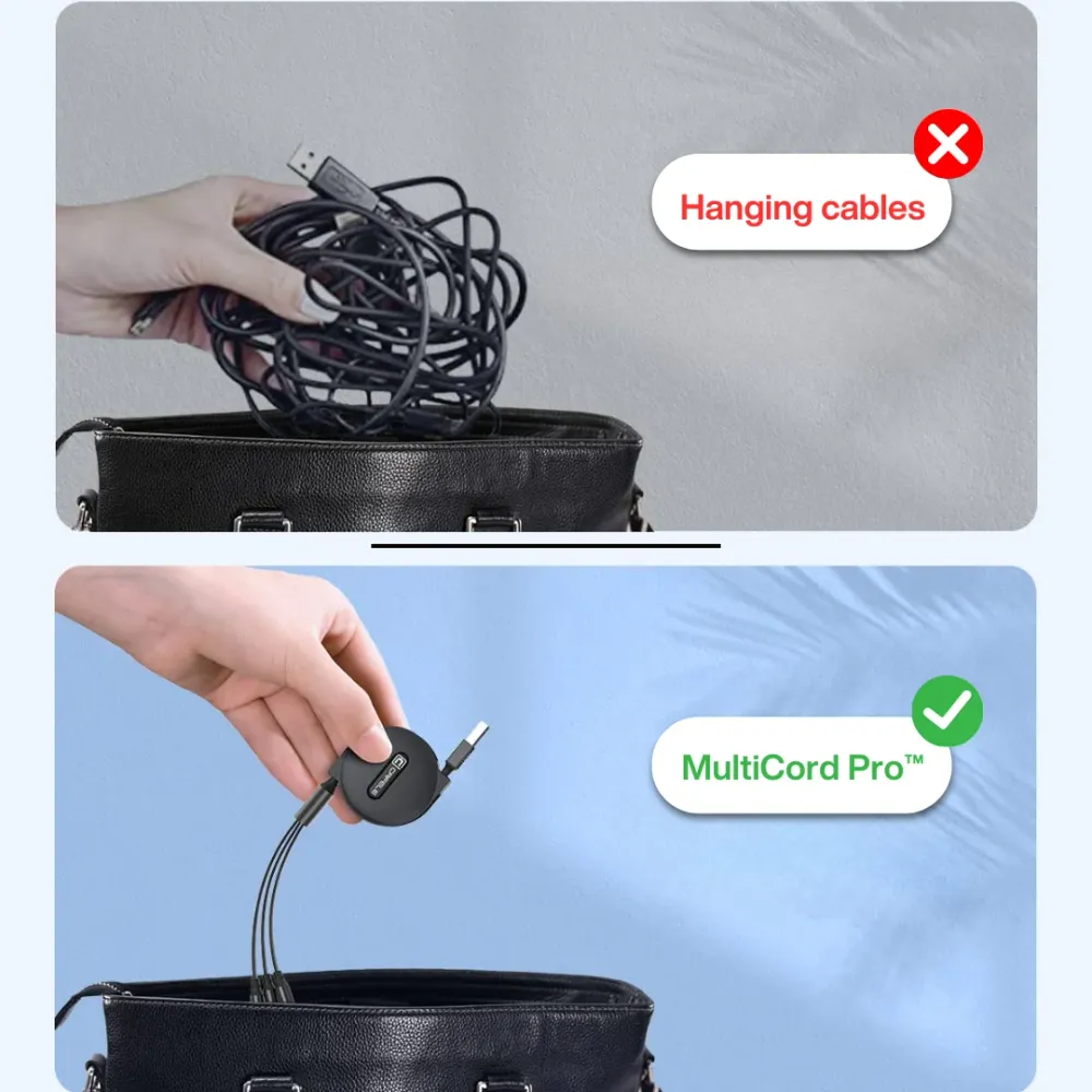 MultiCord Pro™ Retractable Hurtiglader