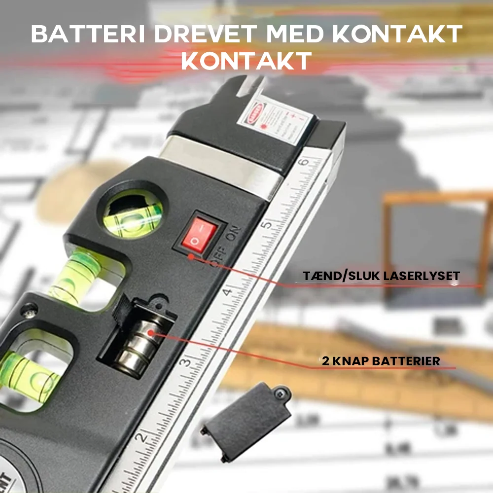 Multiformålsdygtigt laservaterpas