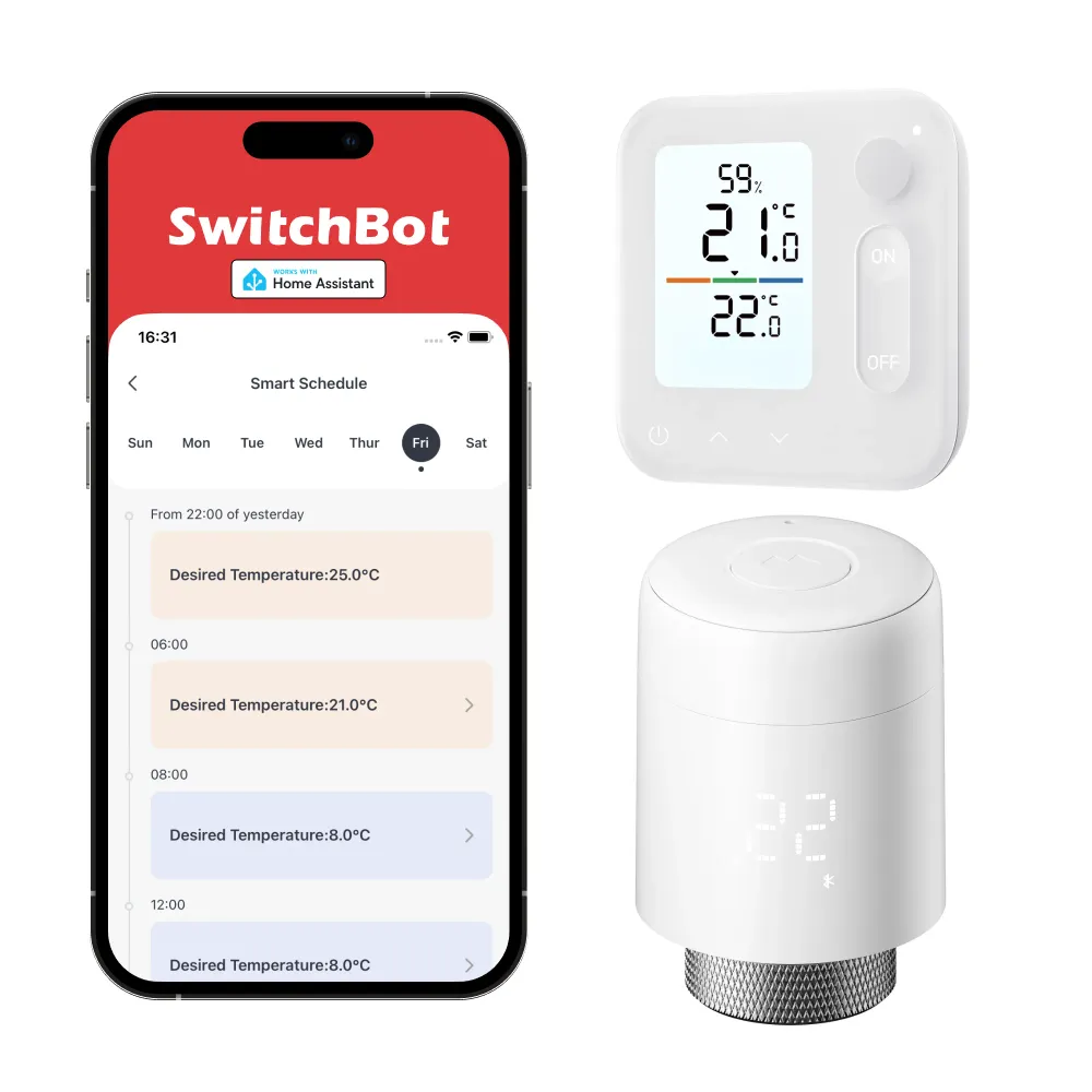 SwitchBot Smart Radiator Termostat Panel Combo