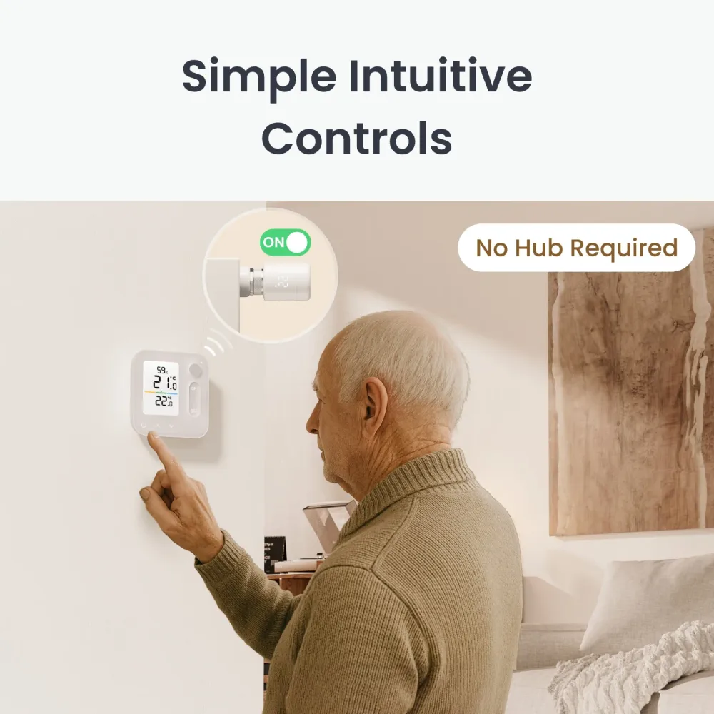 SwitchBot Smart Radiator Termostat Panel Combo
