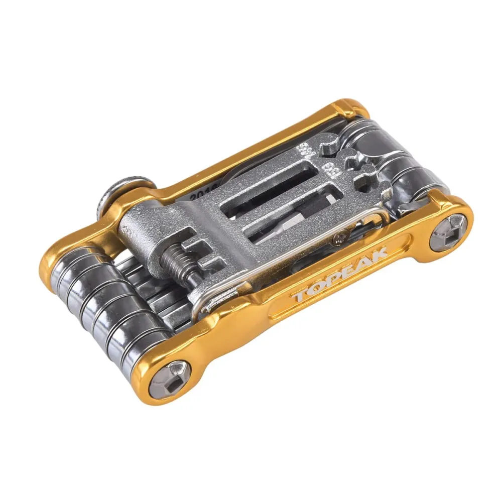 TOPEAK MINI PRO Gold Multi-Tool (20 værktøjer + etui)