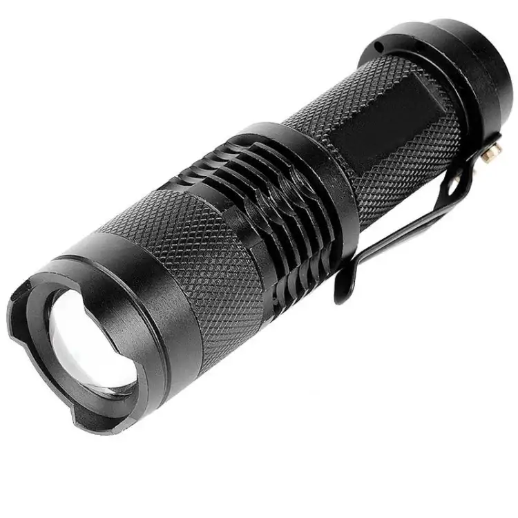 Zoombar LED-lommelygte med CREE Q3 og 180 lumen