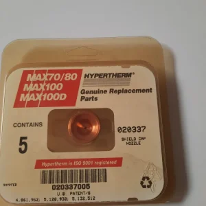 020337 NOZZLE max100 shield cap 0,59