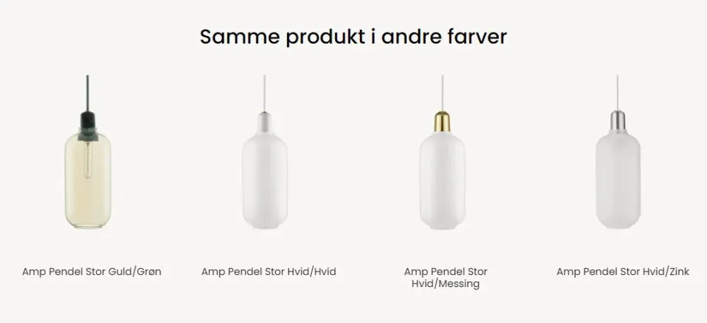 Temperature-Controlled Amp Pendel Rummelig Smoke / Messing
