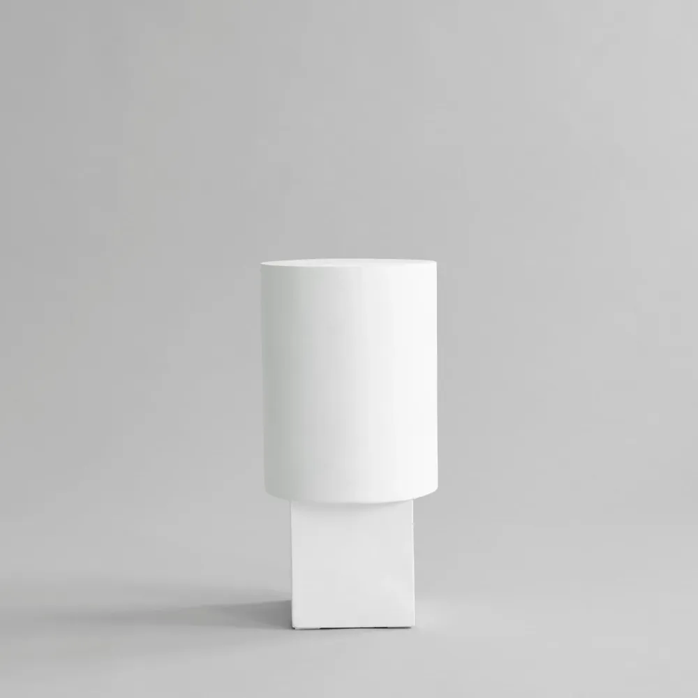 Column Table - Bone White